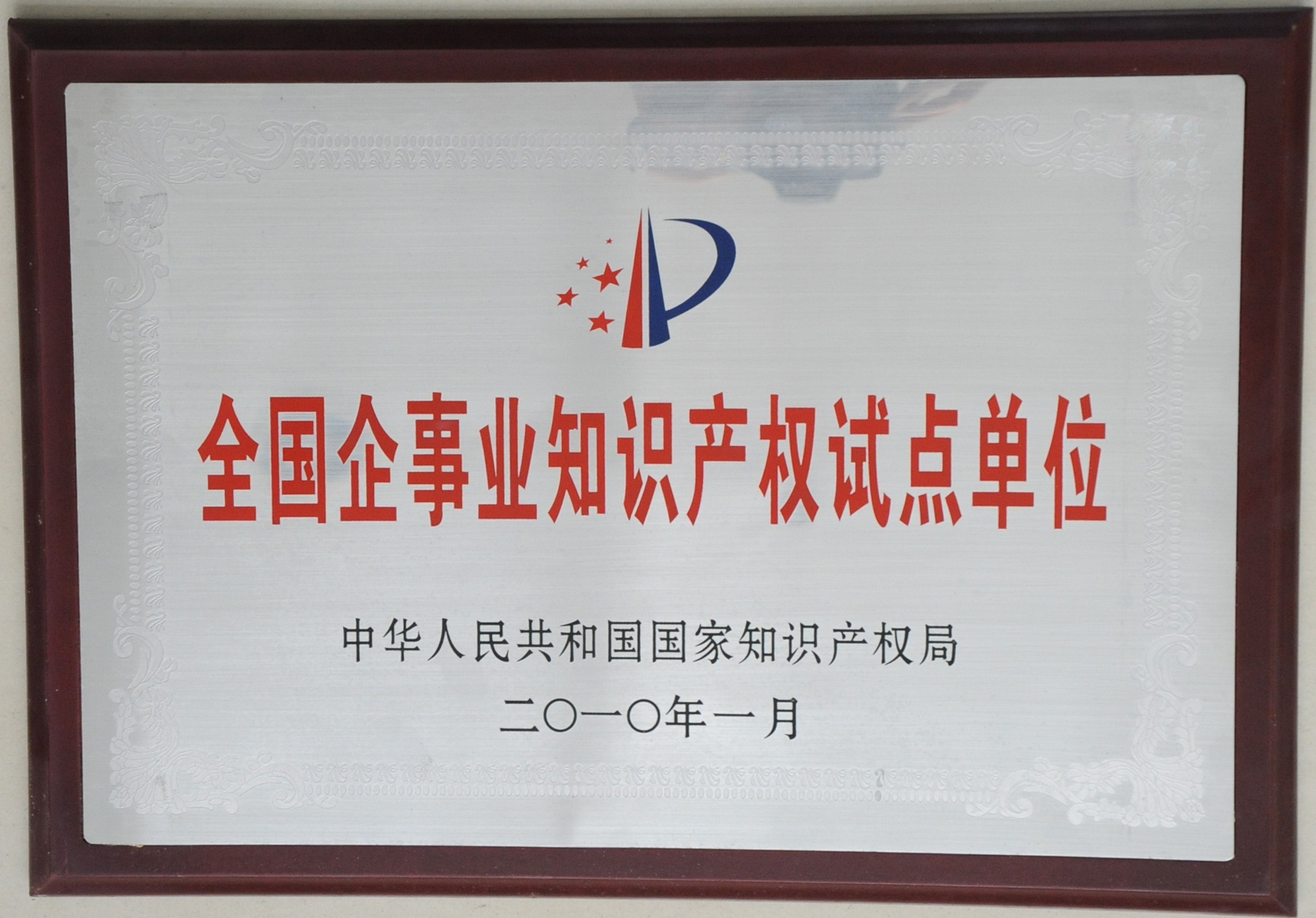 全國知識產(chǎn)權(quán)試點單位